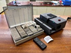 Kinderman Magic 2500 AFS Slide Projector Complete With Slides. Please Note: Auction Location - Bay