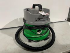 Numatic International Vacuum Cleaner 240v, Please note: Lance Not Present & Hose Component
