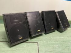 4no. Australian Monitor Wall Mounted Loudspeakers. Please Note: Auction Location - Bay Studios,