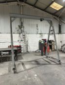 Mobile Gantry, Currently Dismantled/ Unbolted To Facilitate Collection. To Be Certified Prior To