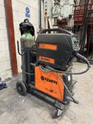 Kemppi FastMig 420 Water Cooled Mig Welder & Kemppi FastMig MXF 67 Wirefeed Unit with Welding