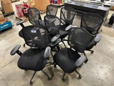 Lot of (7) Asst. Task Chairs