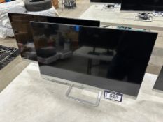 Lot of (2) HP 27es 27" Monitors