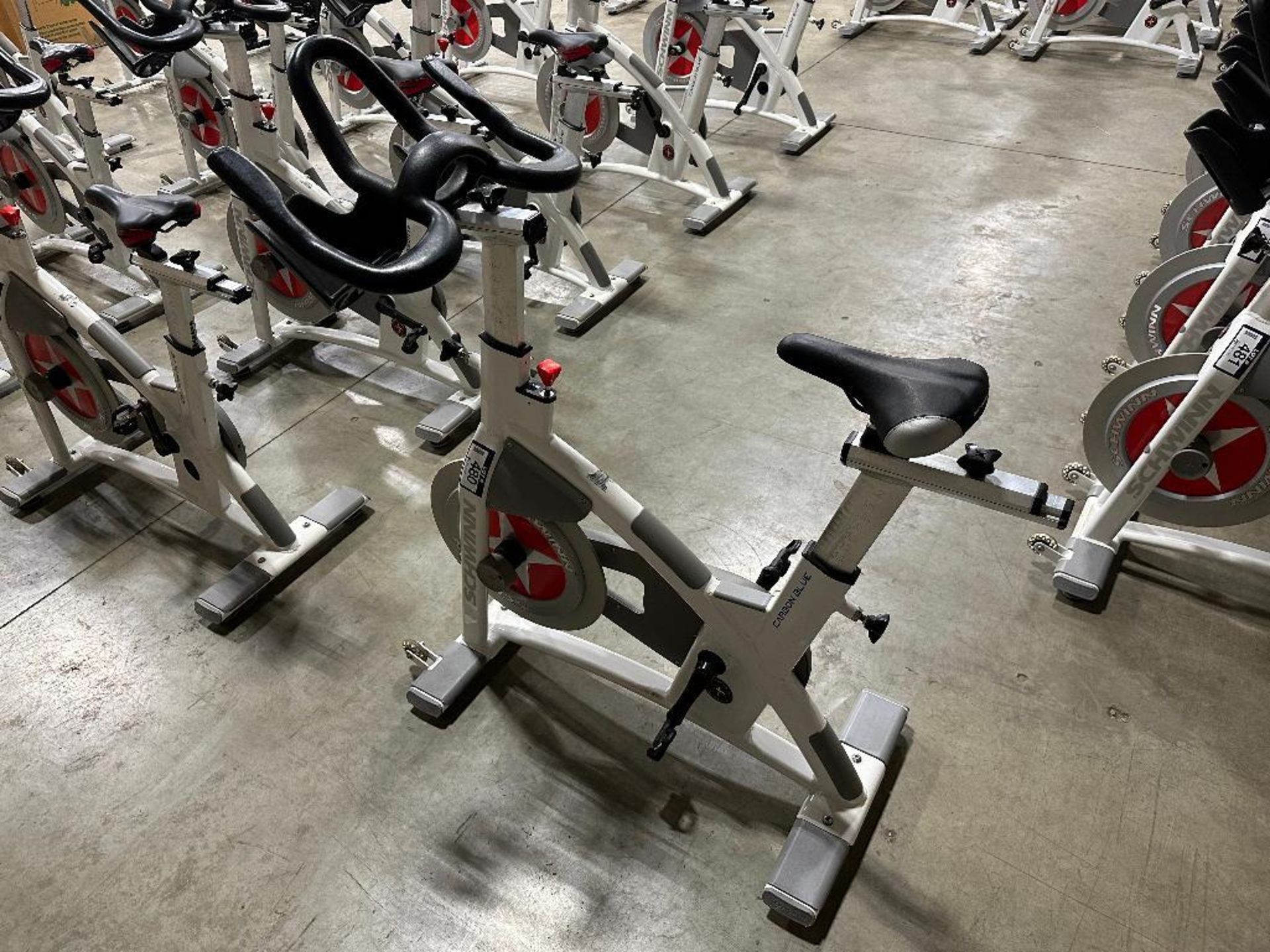 Schwinn A.C. Performance Carbon Blue Exercise Bike - Image 9 of 10