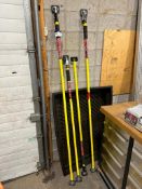 Lot of (4) Asst. TASK Quick Support Rods