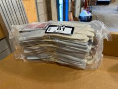 Lot of (12) Pairs of BDG Welding Utility Series Gloves, Size M