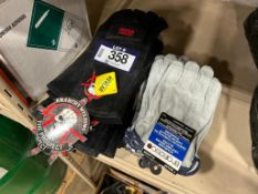 Lot of (5) Pairs of Anarchy Welding Gloves and (6) Pairs of Leather Driver Gloves