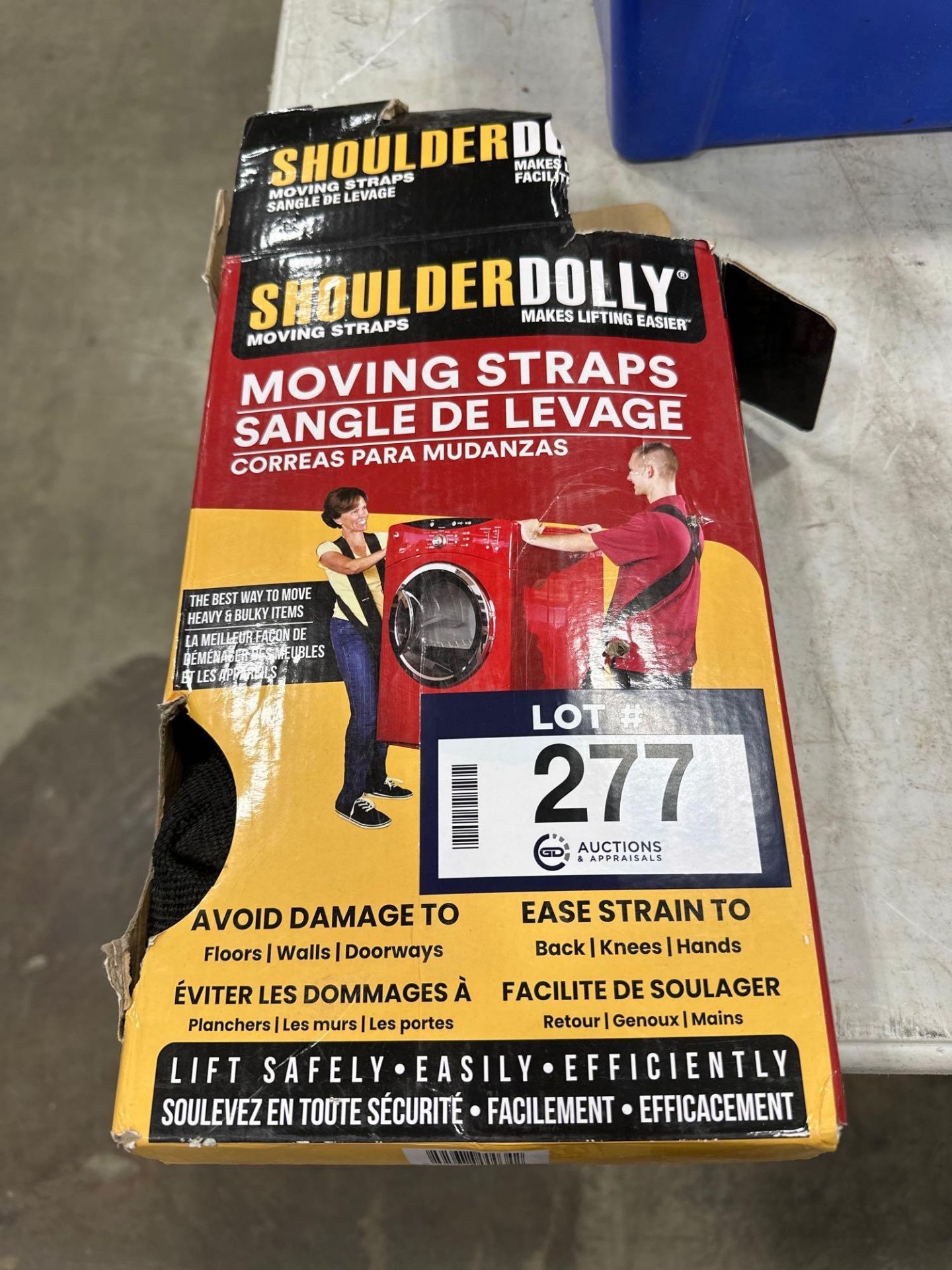 Shoulder Dolly Moving Straps