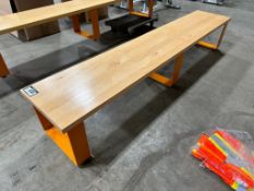 96” X 18” Bench