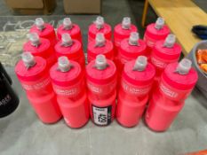 Lot of (15) Asst. Pink Water Bottles