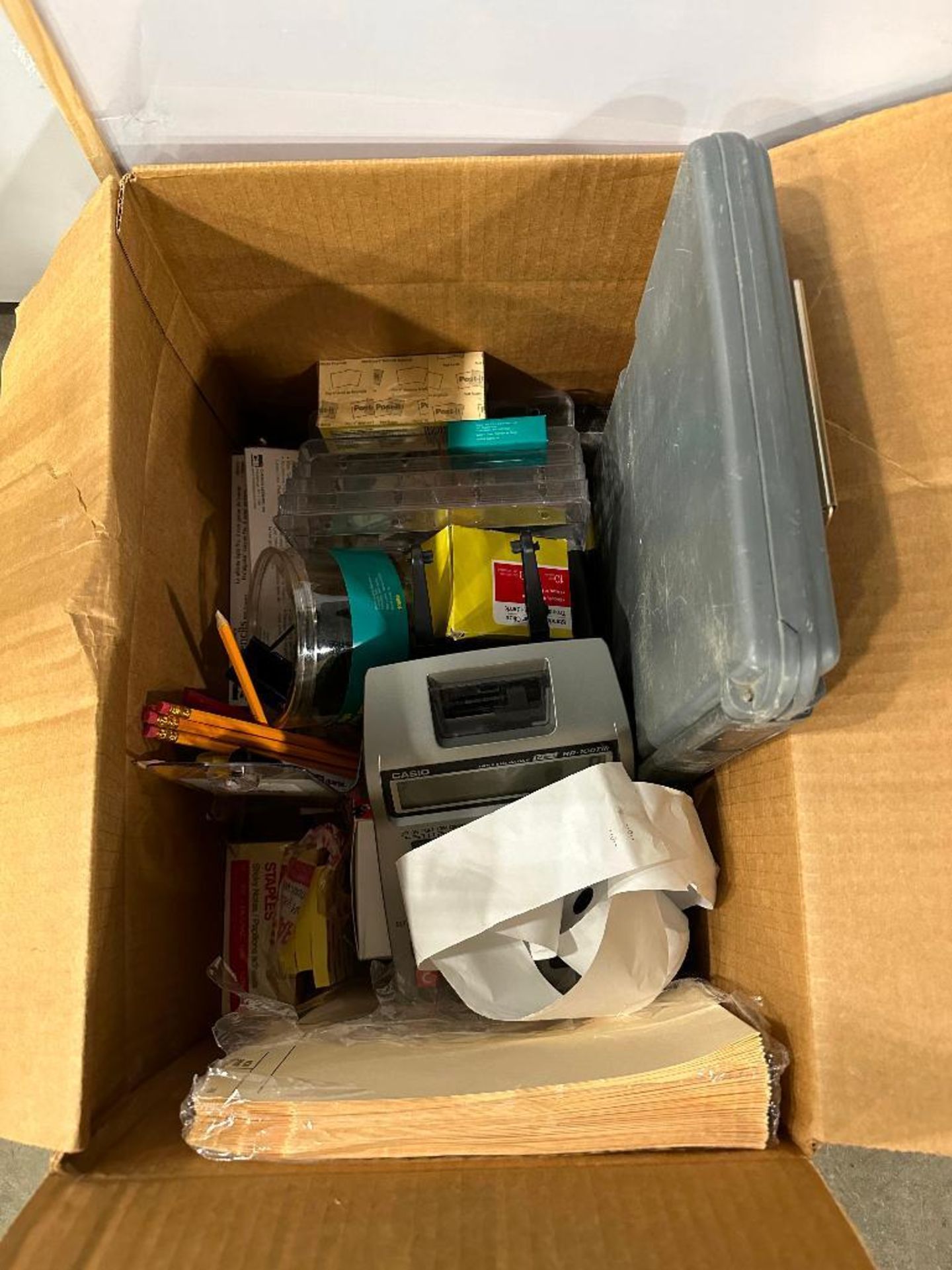 Lot of Asst. Stationary including White Board, Tape, etc. - Image 2 of 3