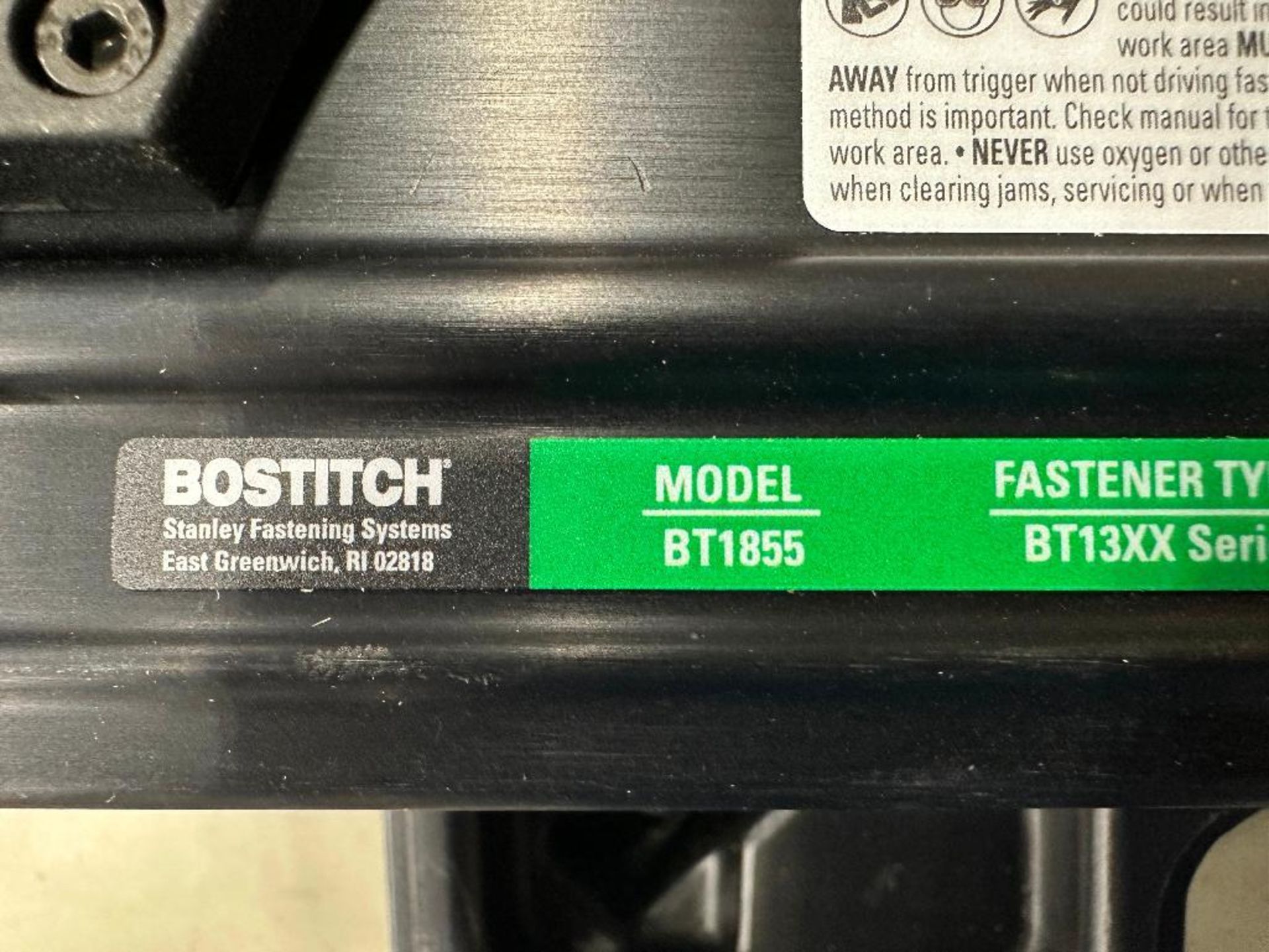 Bostitch BT1855 Pneumatic Stapler w/ Case - Image 6 of 6