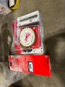 Lot of Asst. Saw Blades, Band Saw Blades, Stripper Blade, etc.