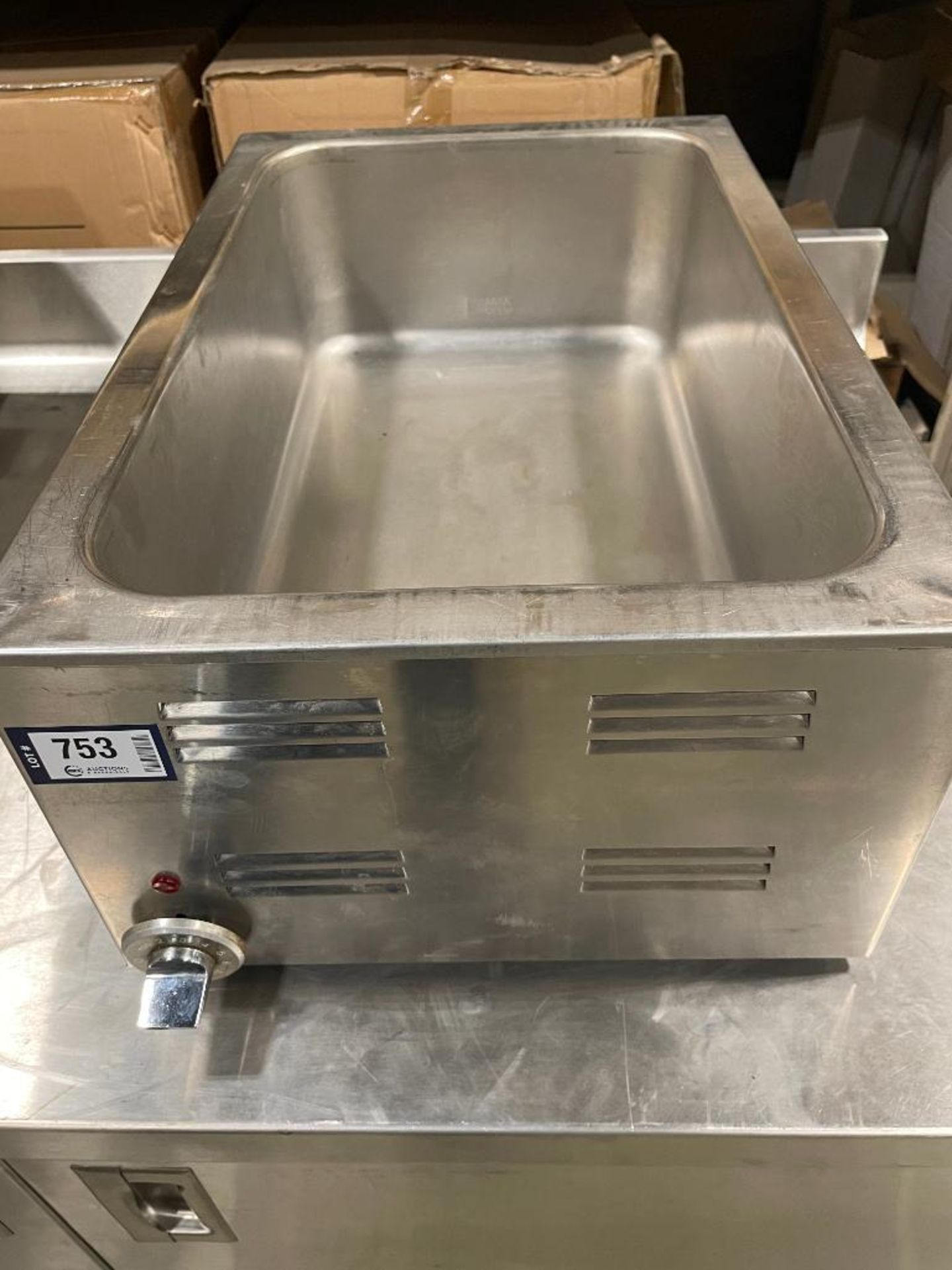 STAINLESS STEEL FULL SIZE FOOD WARMER - Image 2 of 7