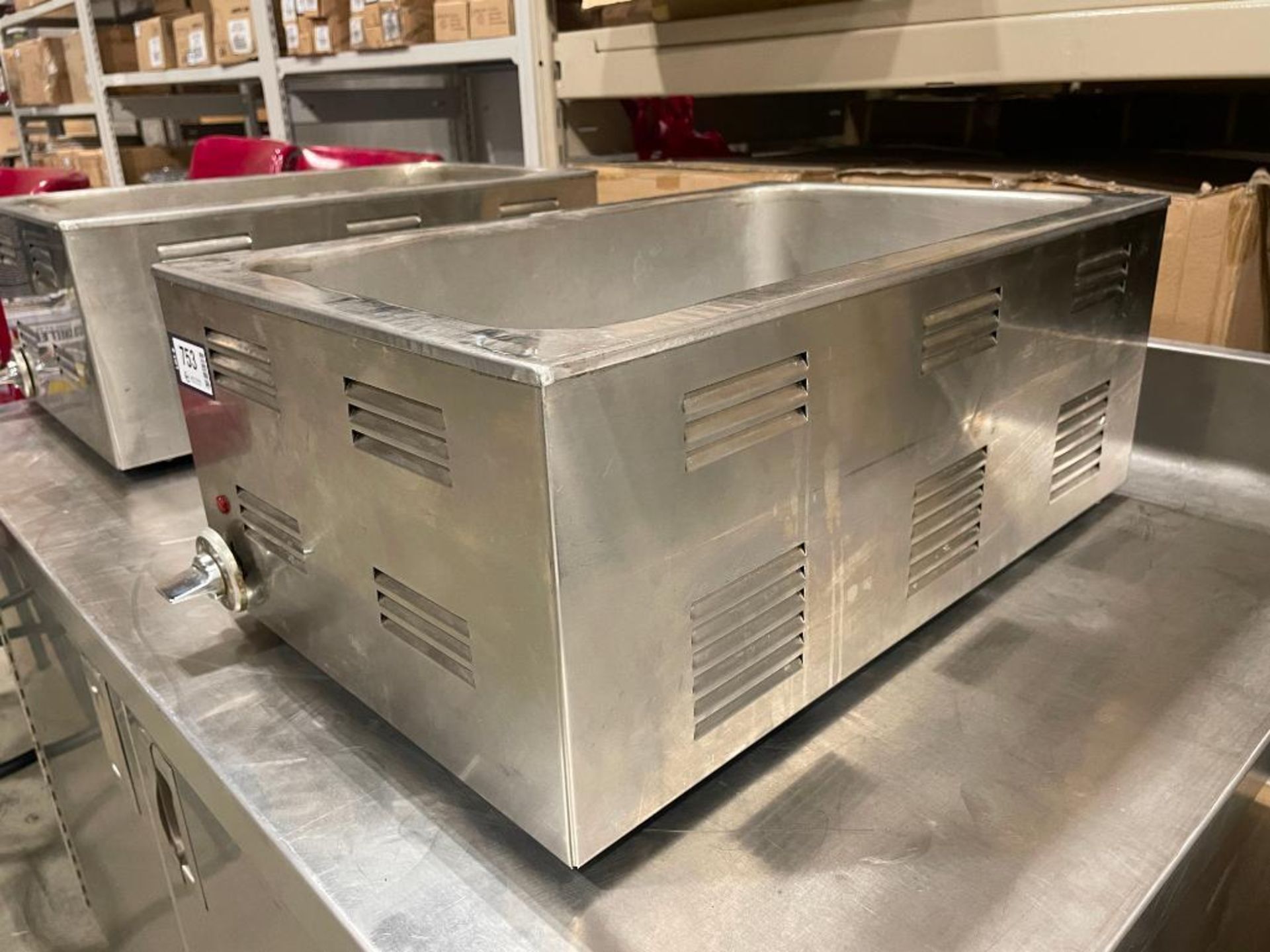 STAINLESS STEEL FULL SIZE FOOD WARMER - Image 3 of 7