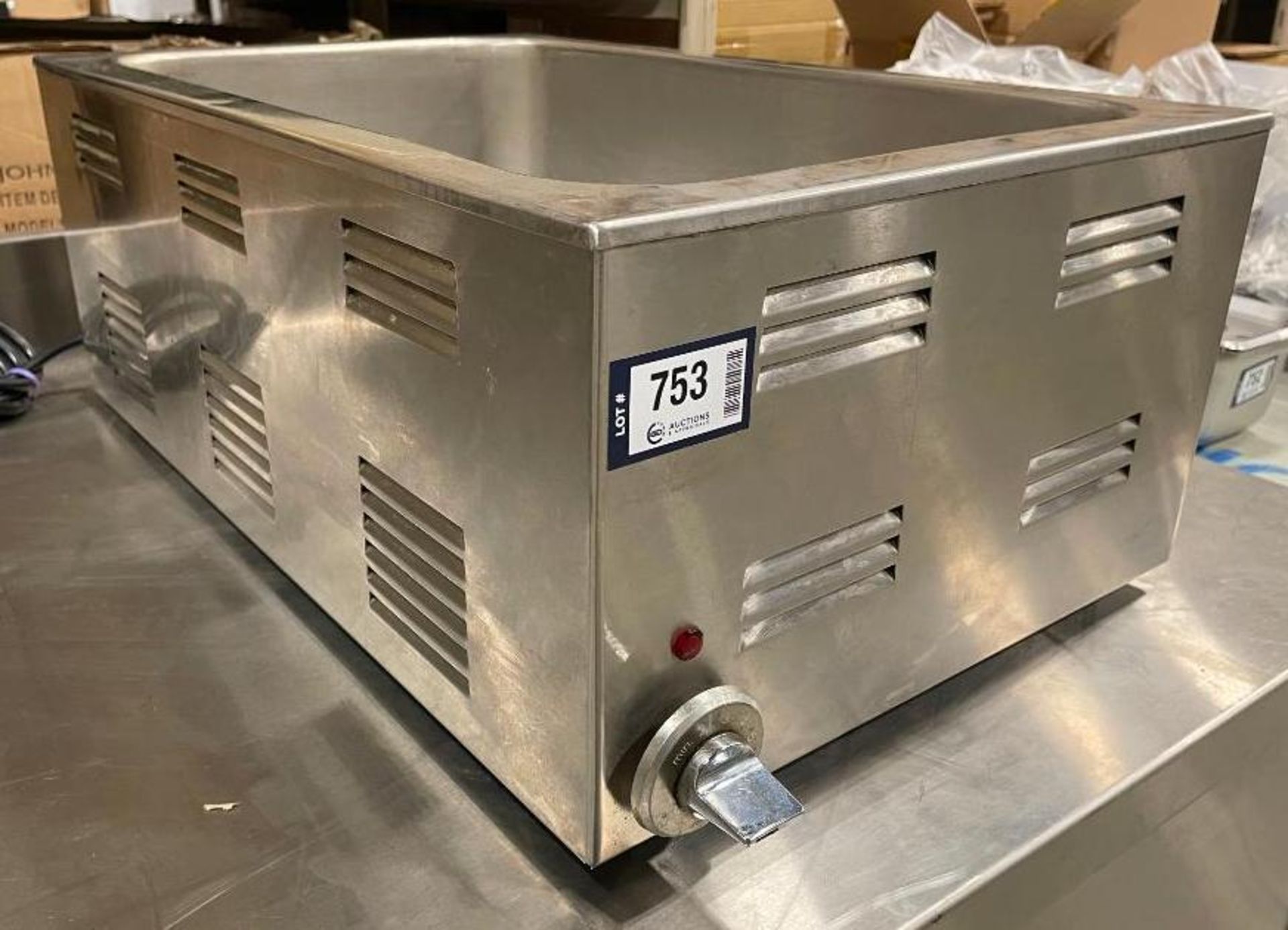 STAINLESS STEEL FULL SIZE FOOD WARMER