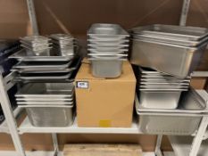 (32) ASSORTED SIZE JOHNSON ROSE STAINLESS STEEL INSERTS - NEW