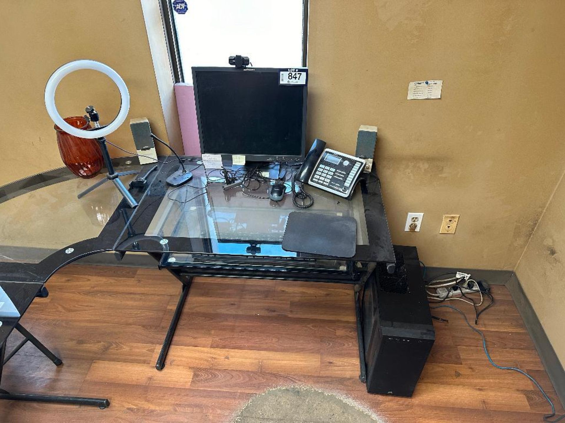 Lot of Computer, Monitor, Phone, Conference Light, Speakers, Mouse, Keyboard, etc.