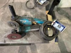 Lot of (2) Asst. Makita Grinders