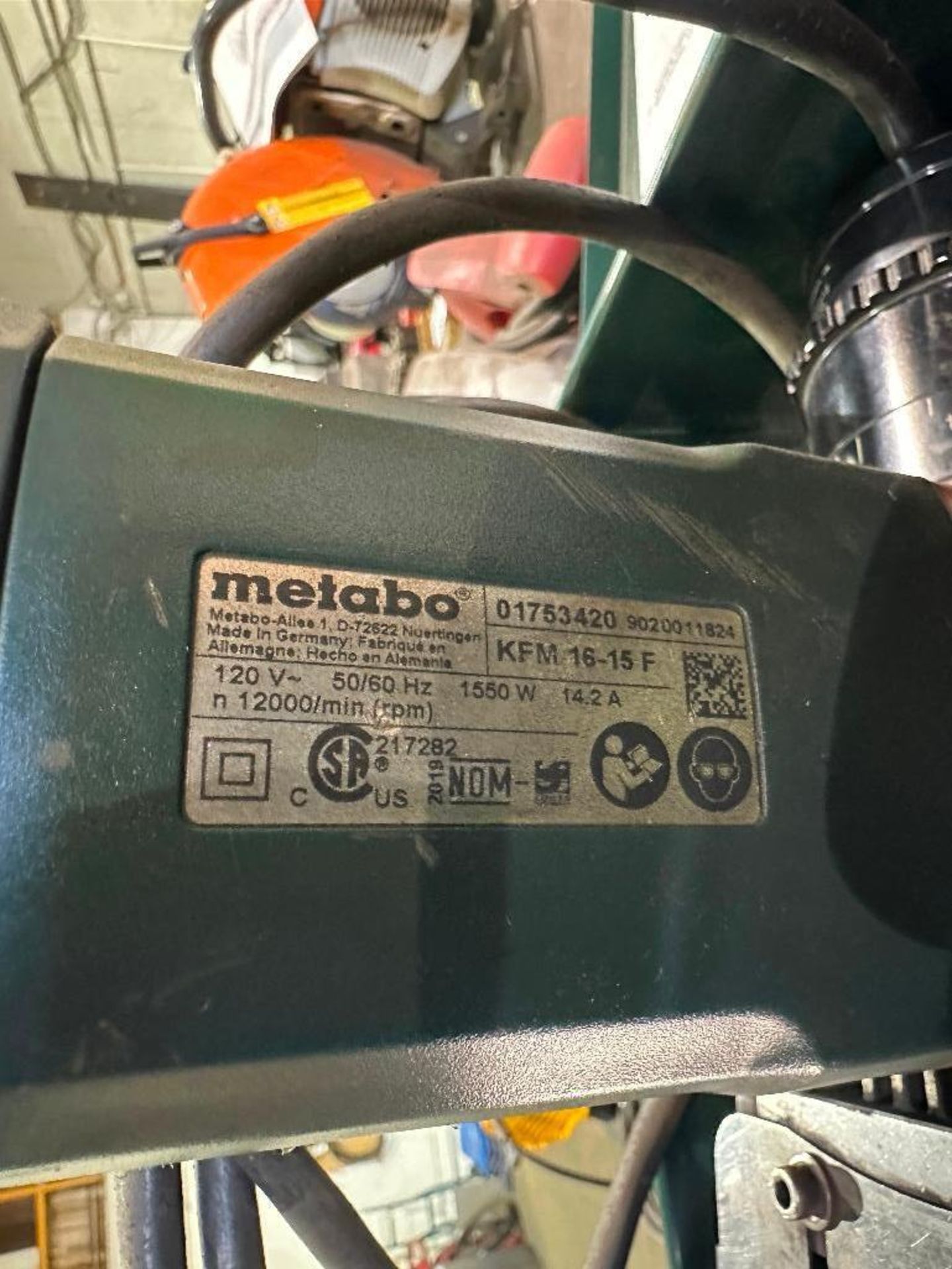 Metabo KFM 16-15 Beveling Tool - Image 6 of 6