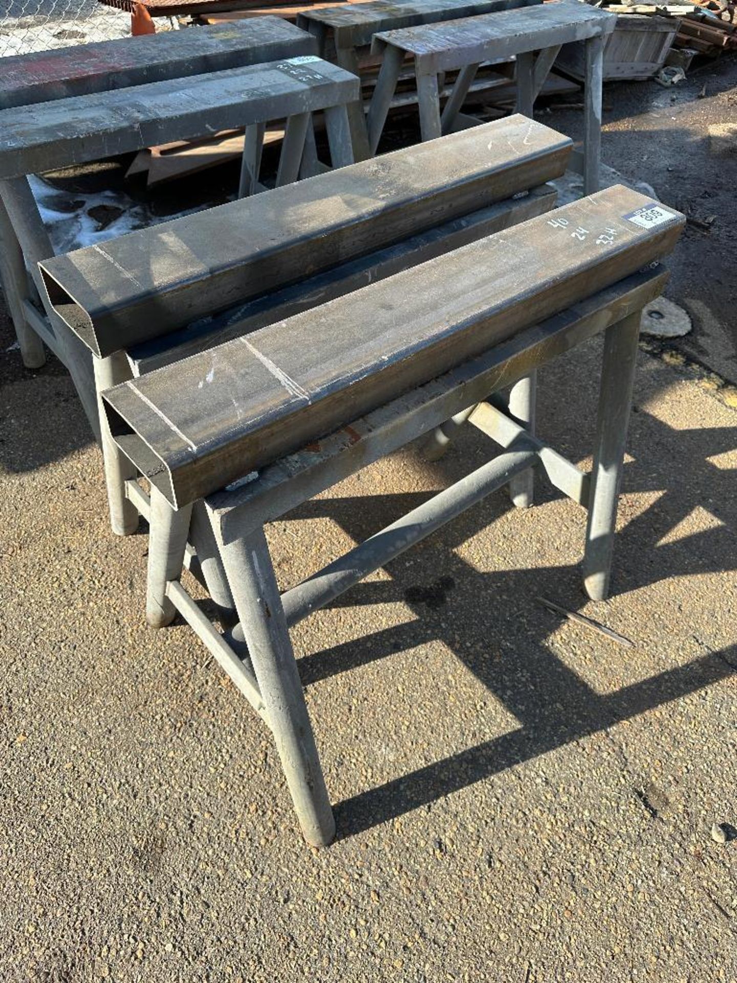 Lot of (2) 40" X 24" X 32" Pipe Stands - Image 2 of 4