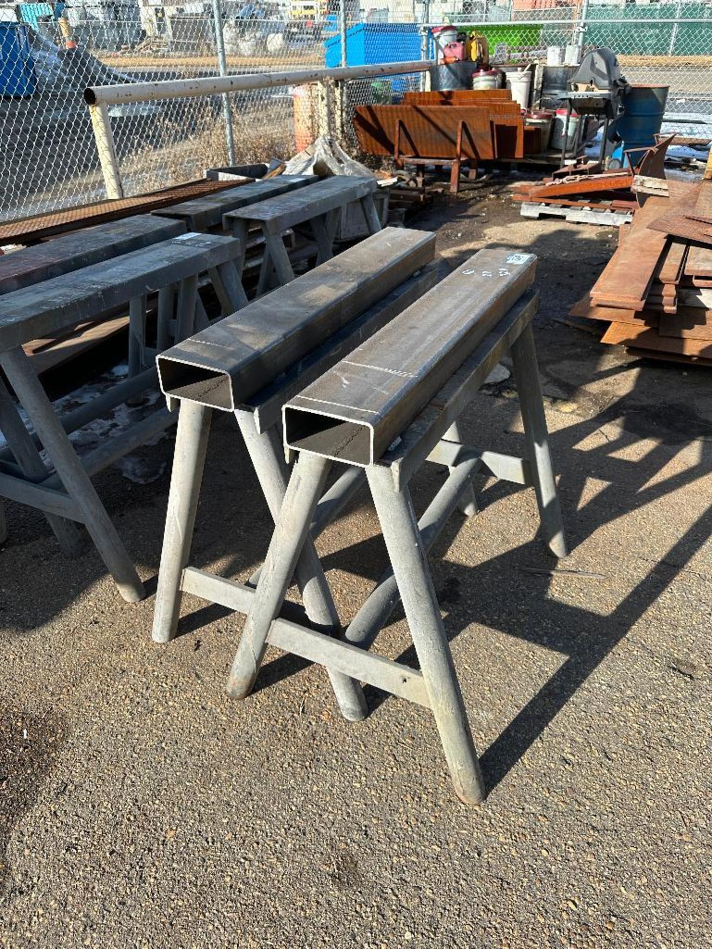 Lot of (2) 40" X 24" X 32" Pipe Stands - Image 3 of 4