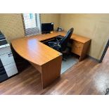 U-Shaped Desk w/ Task Chair