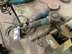 Lot of (2) Asst. Makita Grinders