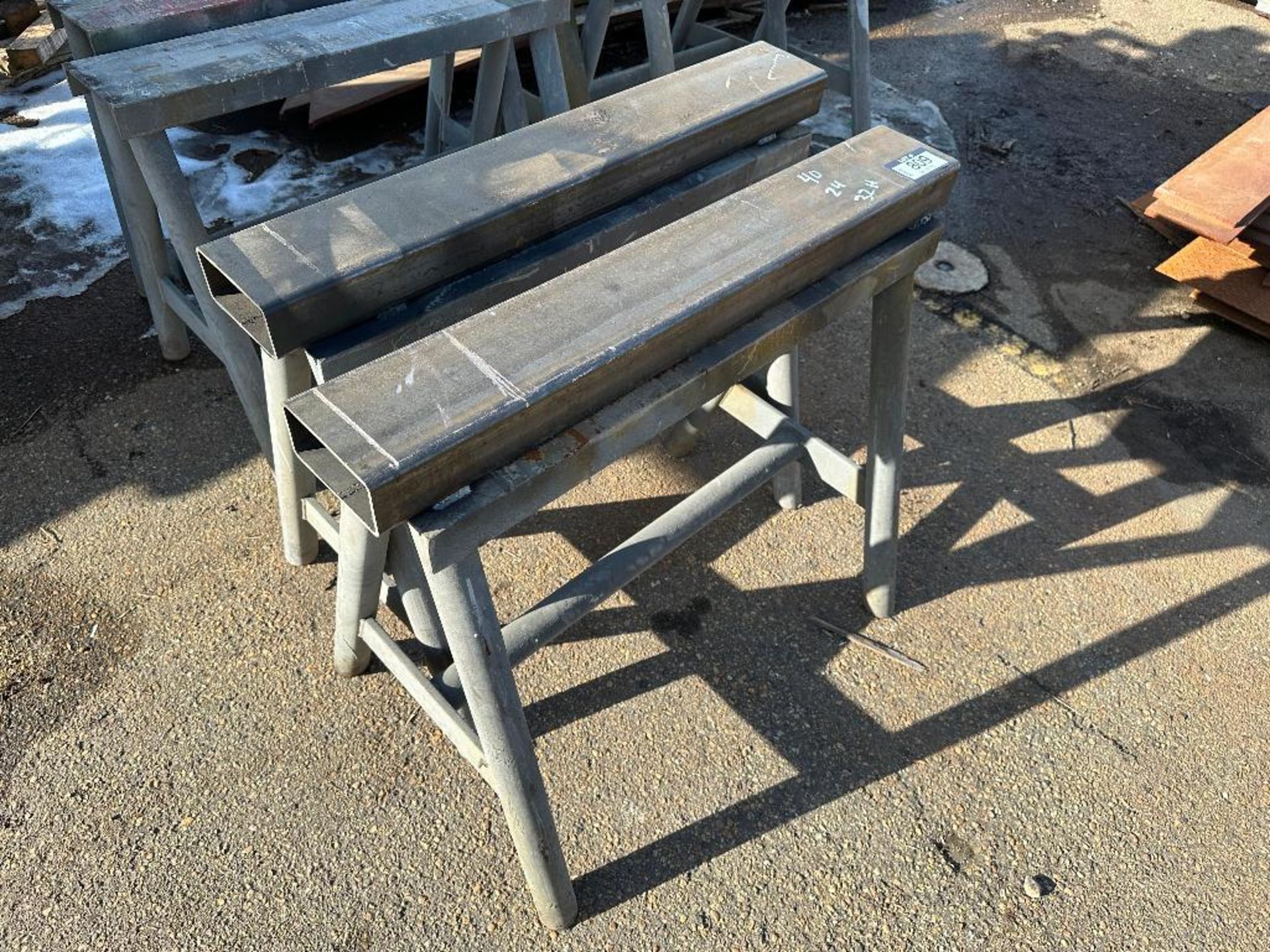 Lot of (2) 40" X 24" X 32" Pipe Stands - Image 4 of 4