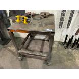 30" X 36" X 36" Steel Welding Table w/ Casters
