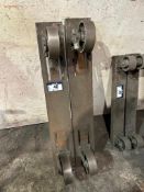 Lot of (2) Asst. Steel Dollies