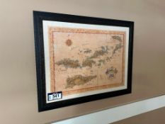 34" X 27" Frame Map