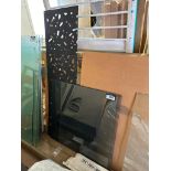 Lot of Asst. Glass and Privacy Screen
