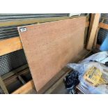 Lot of (3) 4' X 8' 3/8" Plywood