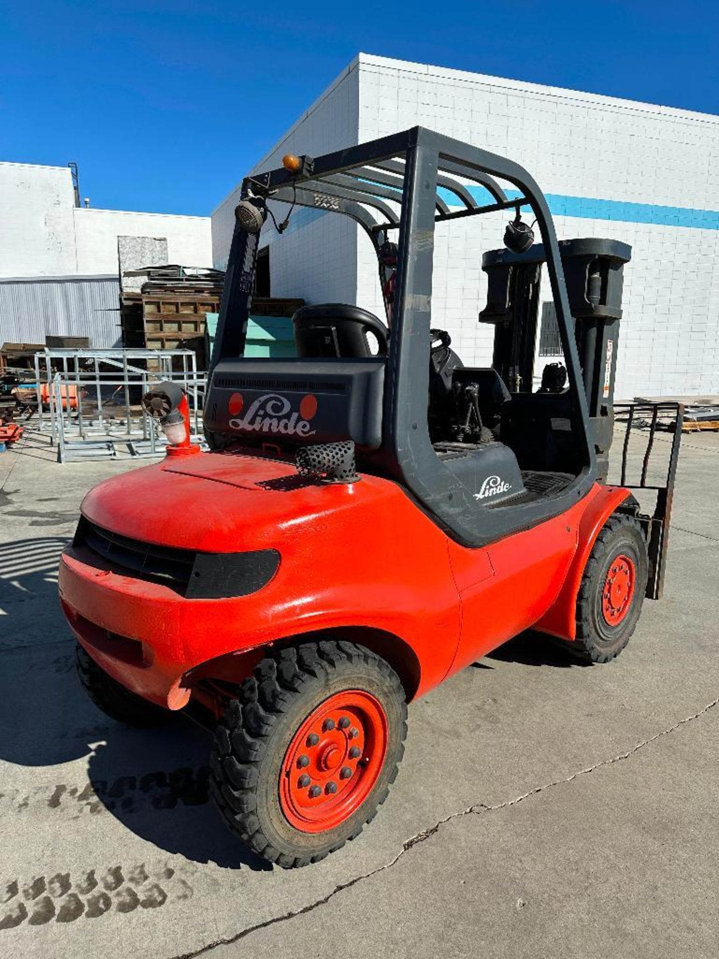 Linde H45D-04 Diesel Forklift 7,878hrs Showing - Image 4 of 9