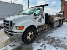 2011 Ford F750 S/A Tilt Deck Truck VIN #: 3FRNF7FKXBV626982