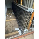 (1) Approx. 231" Black Aluminum Railing