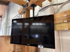 Samsung 40" TV w/ Post Mount