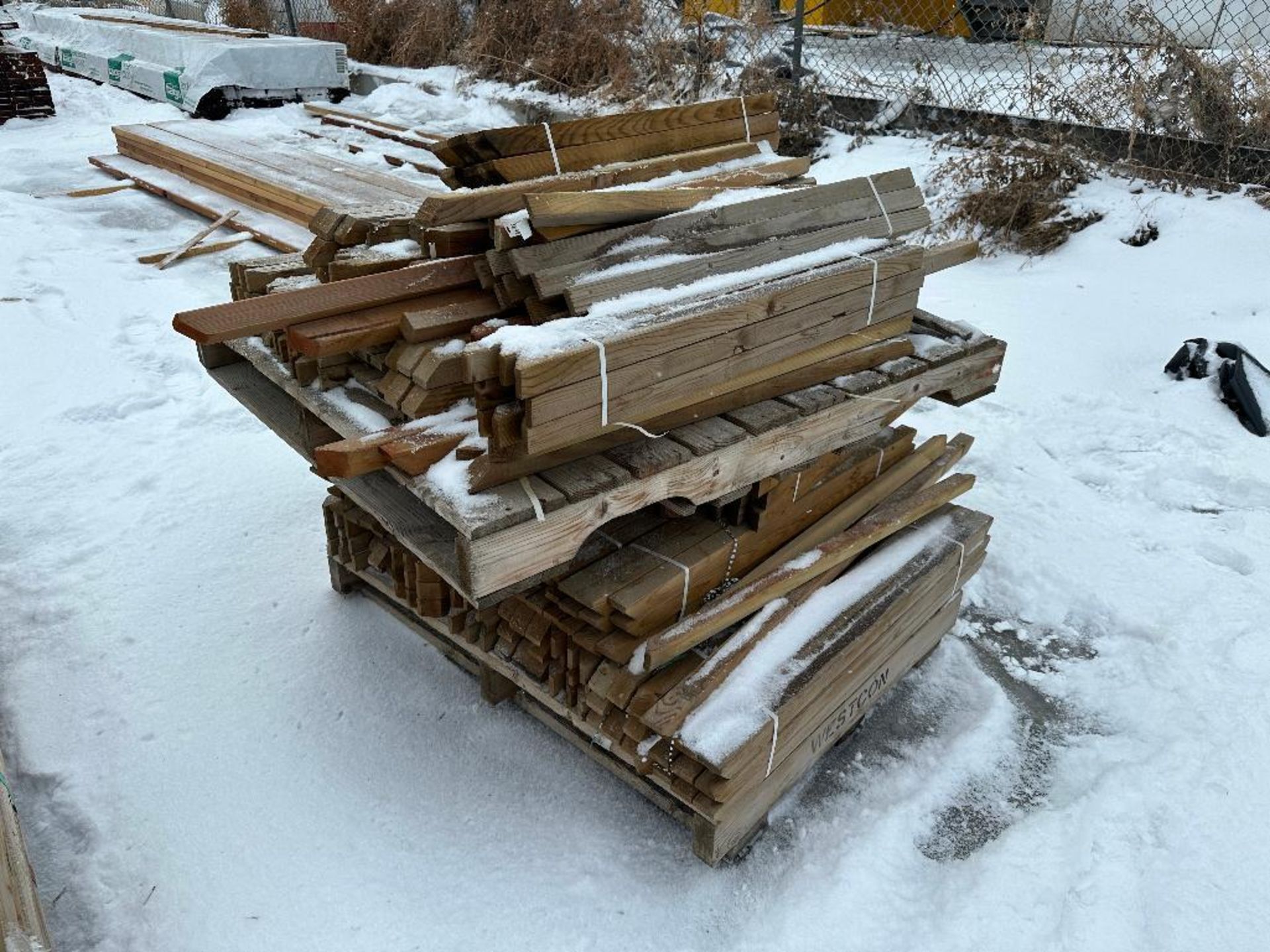 Lot of (2) Pallets of Asst. Balusters, Boards, etc. - Image 4 of 7