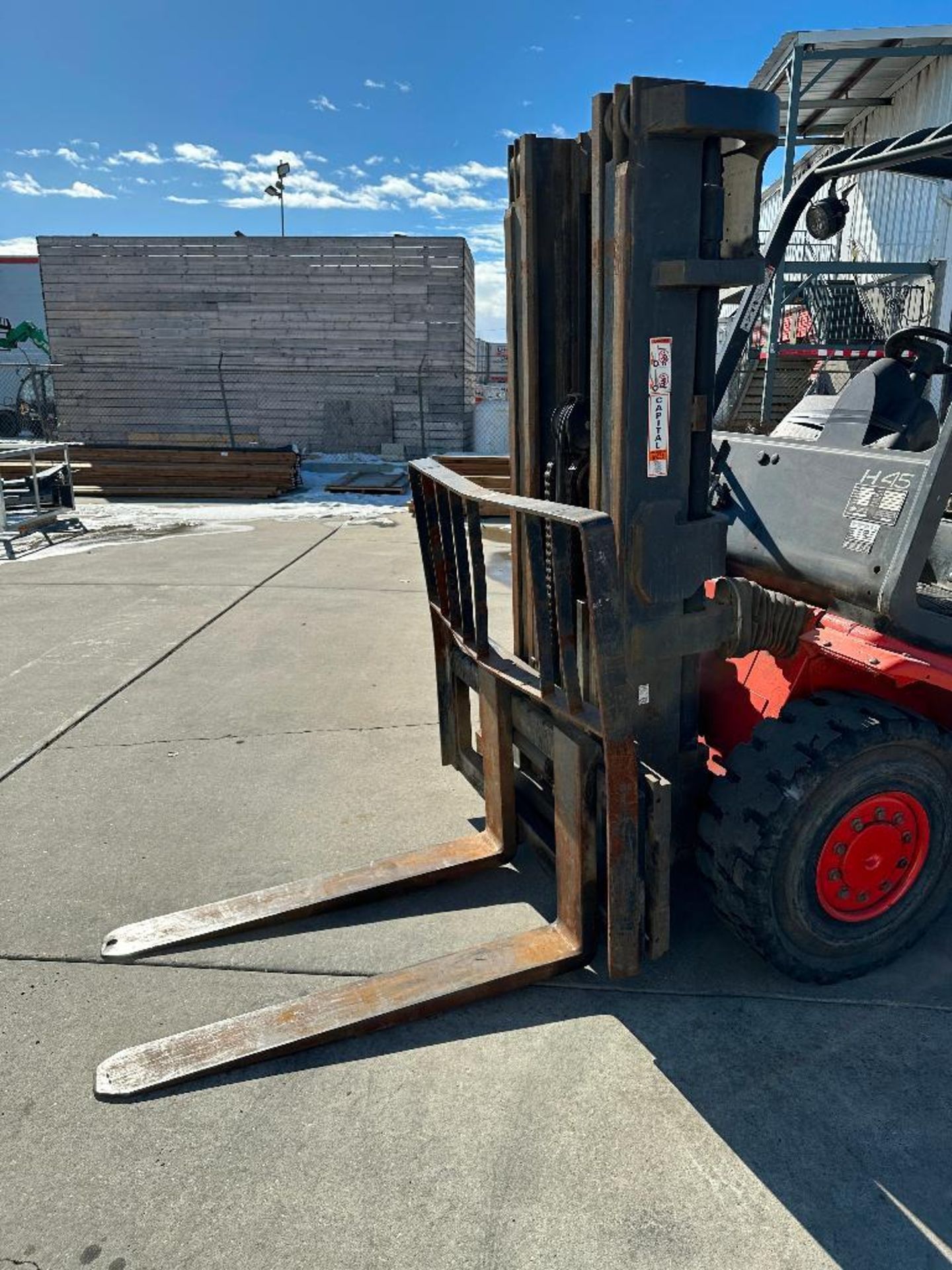 Linde H45D-04 Diesel Forklift 7,878hrs Showing - Image 6 of 9