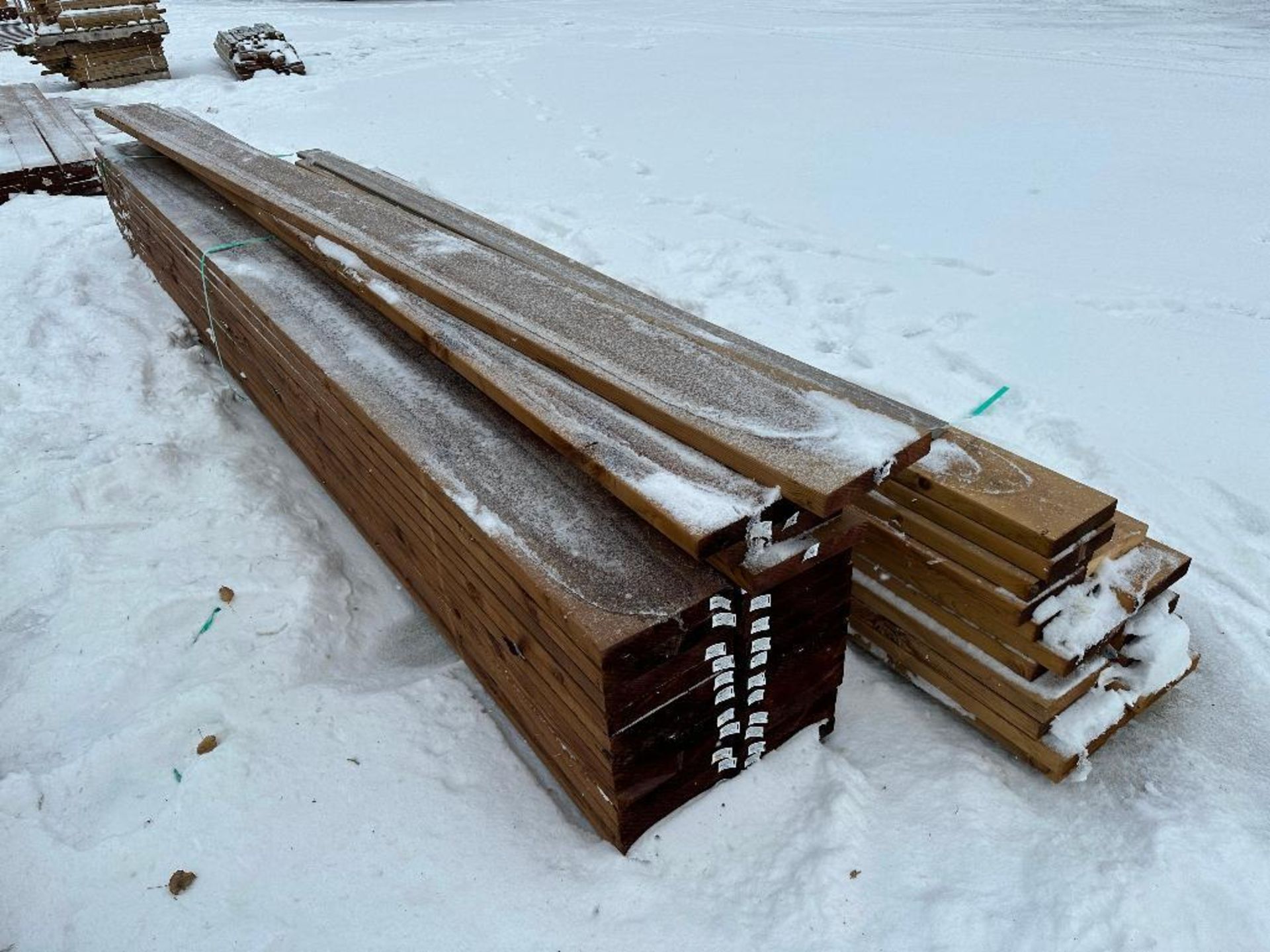 Lot of Asst. Lumber including (28) Asst. 2X10's and (18) 150" 2X8's - Image 4 of 5