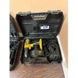 DeWalt 18V Cordless Drill w/ Battery, Charger, Case, etc.