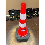 Lot of (10) Road Safety Cones