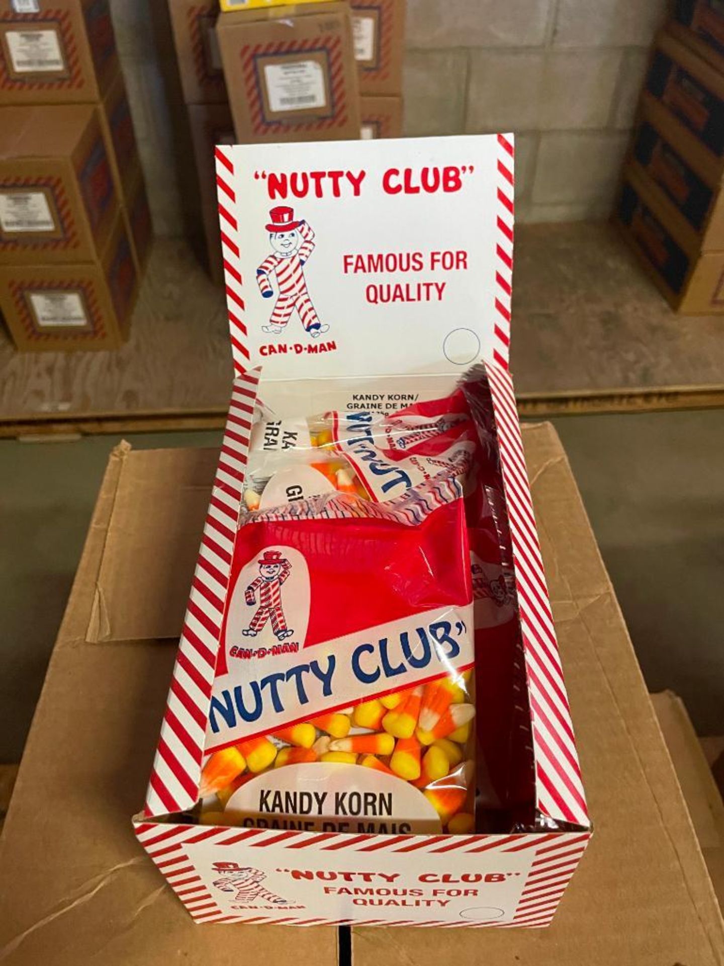 (3) CASES OF NUTTY CLUB KANDY KORN, 12/12/125G PER CASE - Image 2 of 3