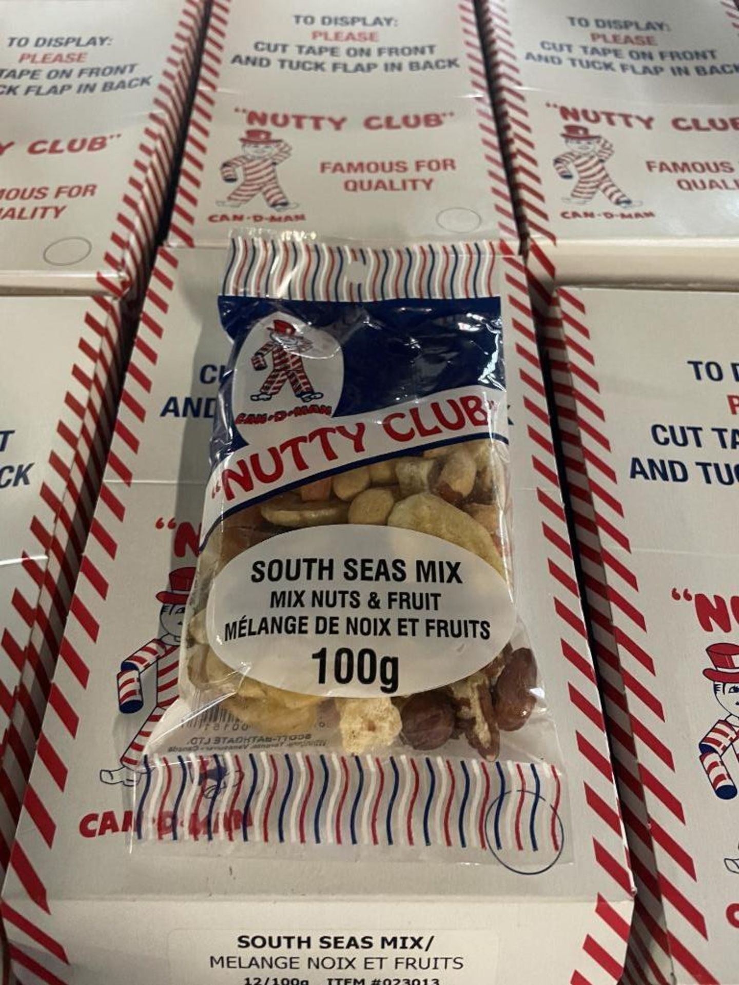 (33) BOXES OF NUTTY CLUB SOUTH SEAS MIX, 12/100G PER BOX - Image 2 of 4