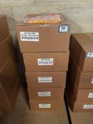(5) BOXES OF NUTTY CLUB POPPING CORN, 24/500G BAGS PER BOX