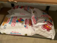 (3) BAGS OF MORRISON FARMS PREMIUM MUSHROOM POPCORN, 50/LBS PER BAGS