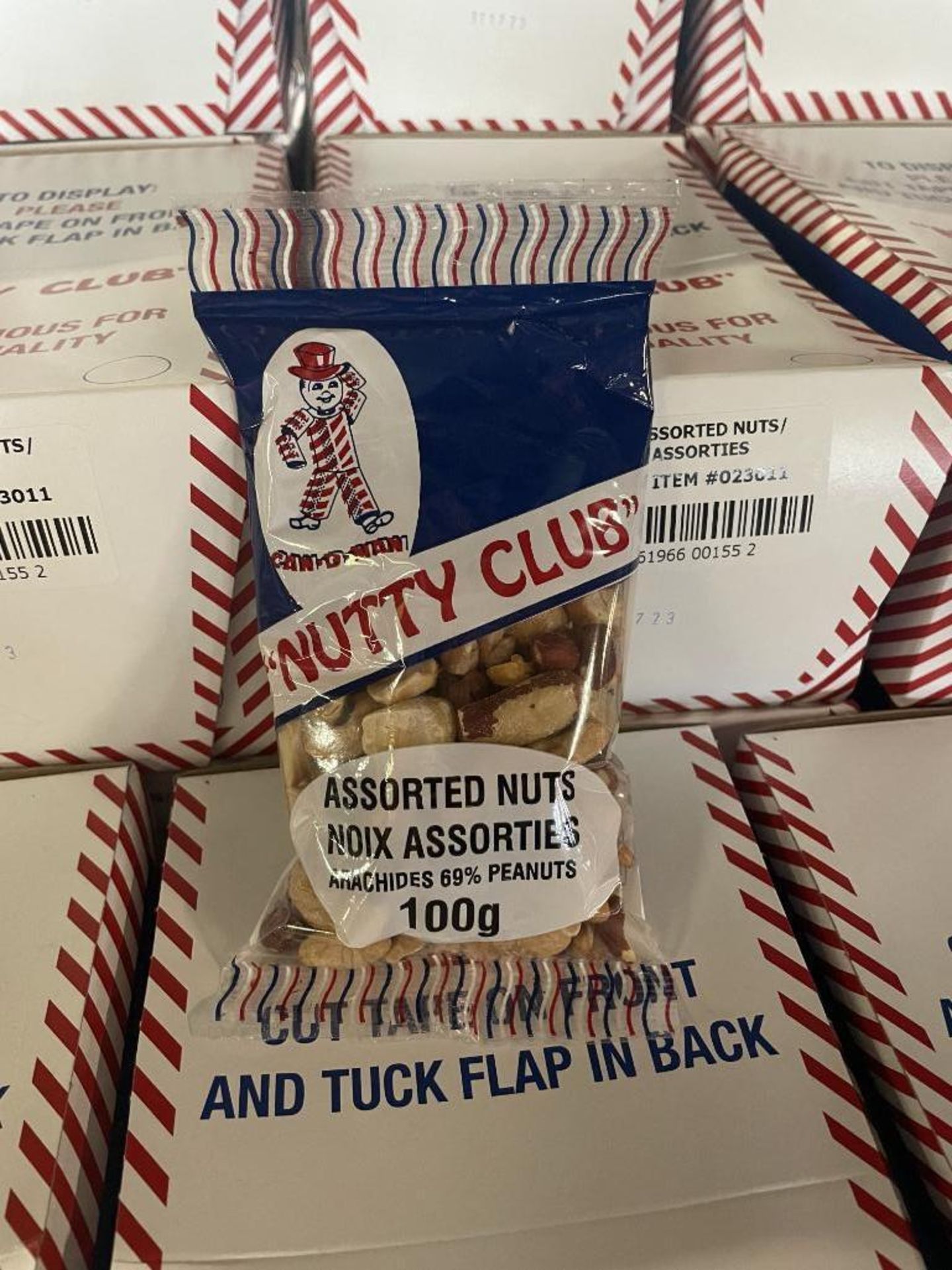 (23) BOXES OF NUTTY CLUB BRIDGE ASSORTED NUTS, 12/100G PER BOX - Image 2 of 4