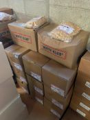 APPROX. (11) BOXES OF NUTTY CLUB PEANUTS, 10/1KG BAGS PER BOX