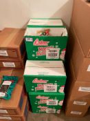 (10) BOXES OF ASST. PALMER HOLIDAY CHOCOLATES INCL: MILK CHOCOLATE FLAVORED BELLS & SANTA'S HELPER M